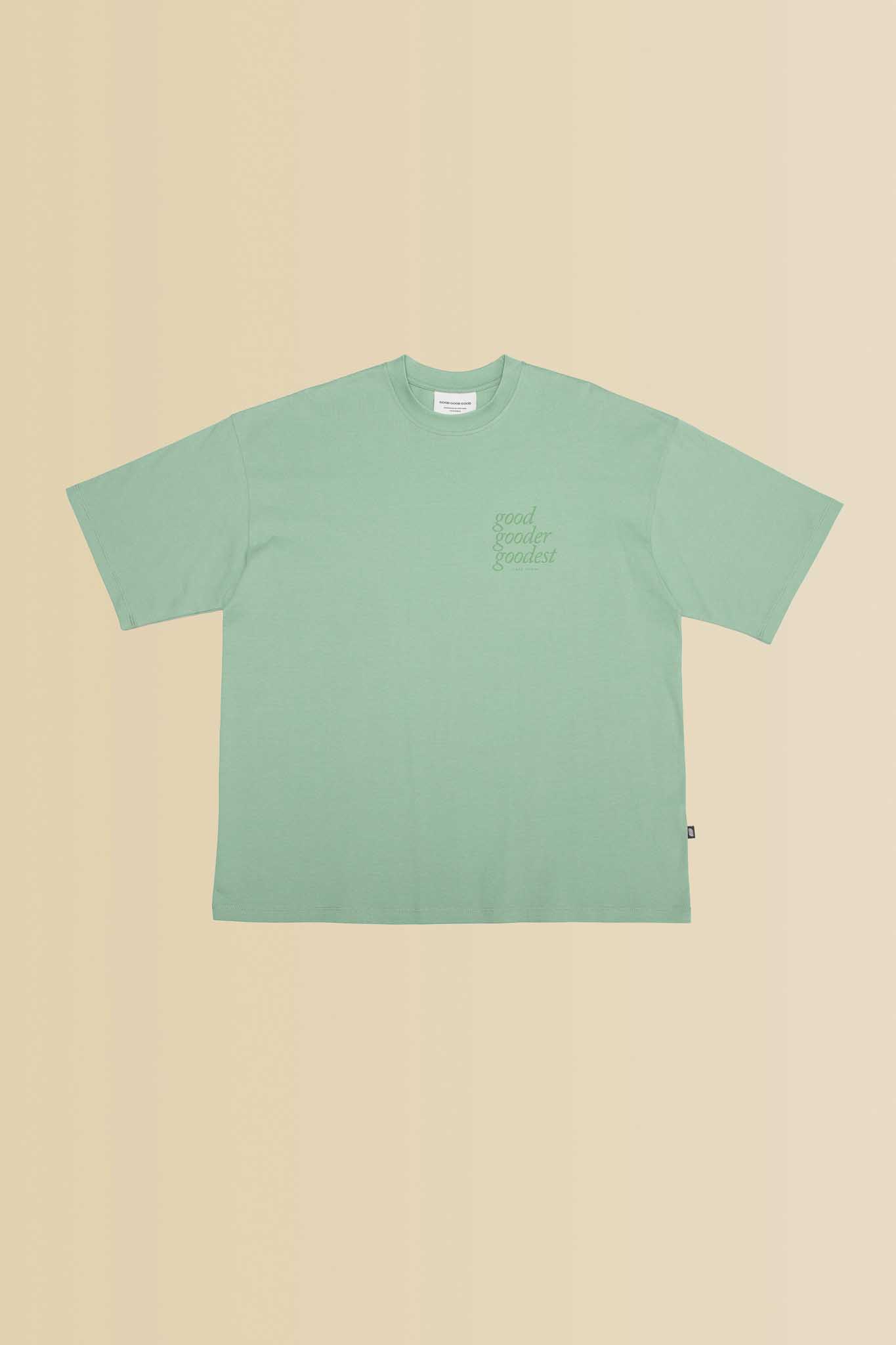 HUMAN MADE Tシャツ Sサイズ ミントグリーン Heavy T-Shirt — Good Gooder Goodest in Mint - GoodGoodGood